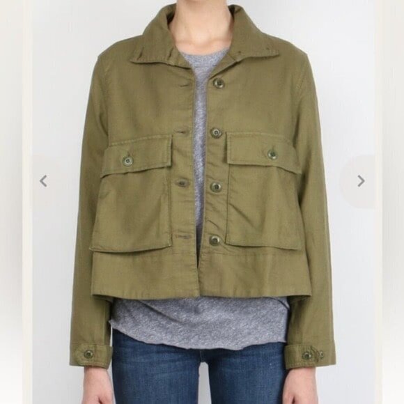 The Great. The Swingy Army military utility jacket - Picture 8 of 9